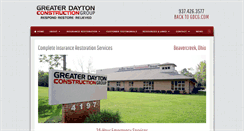 Desktop Screenshot of greaterdaytonconstruction.com